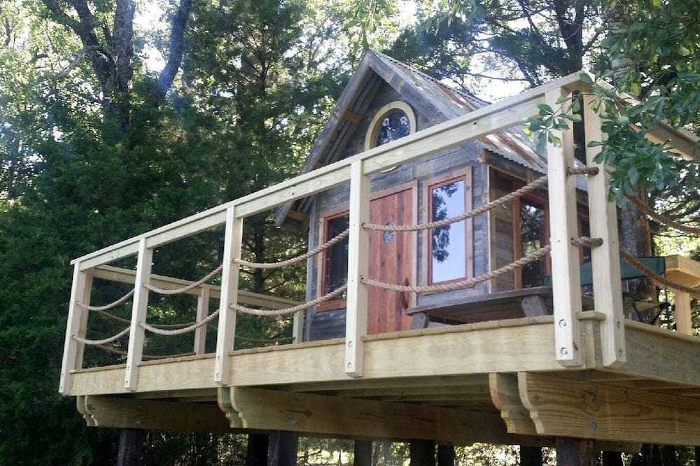 Elmo Cabin | Texas Safari Camp Hummingbird Tree House