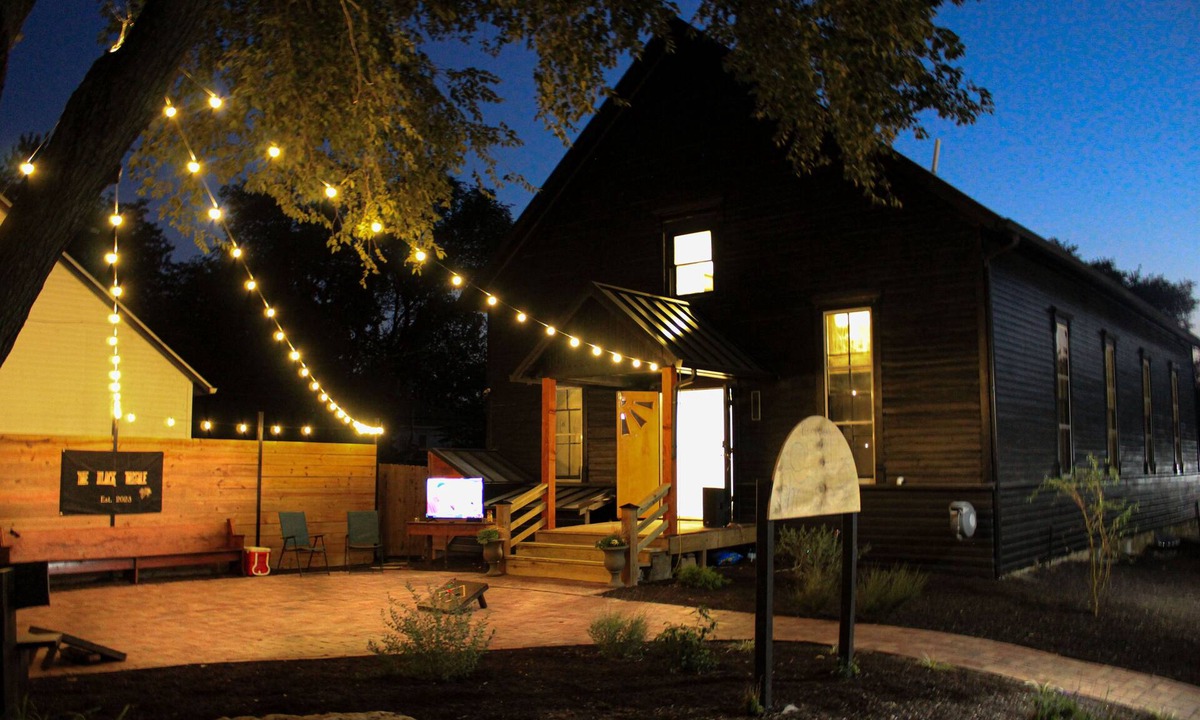 Tonganoxie Apartment | The Black Thistle a historical church in downtown Tonganoxie!