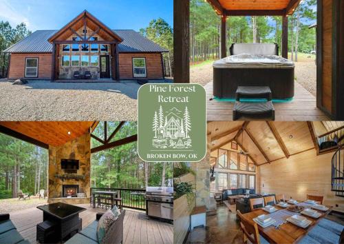 Golden House | Timber & Together - Hot Tub Arcade & Firepit