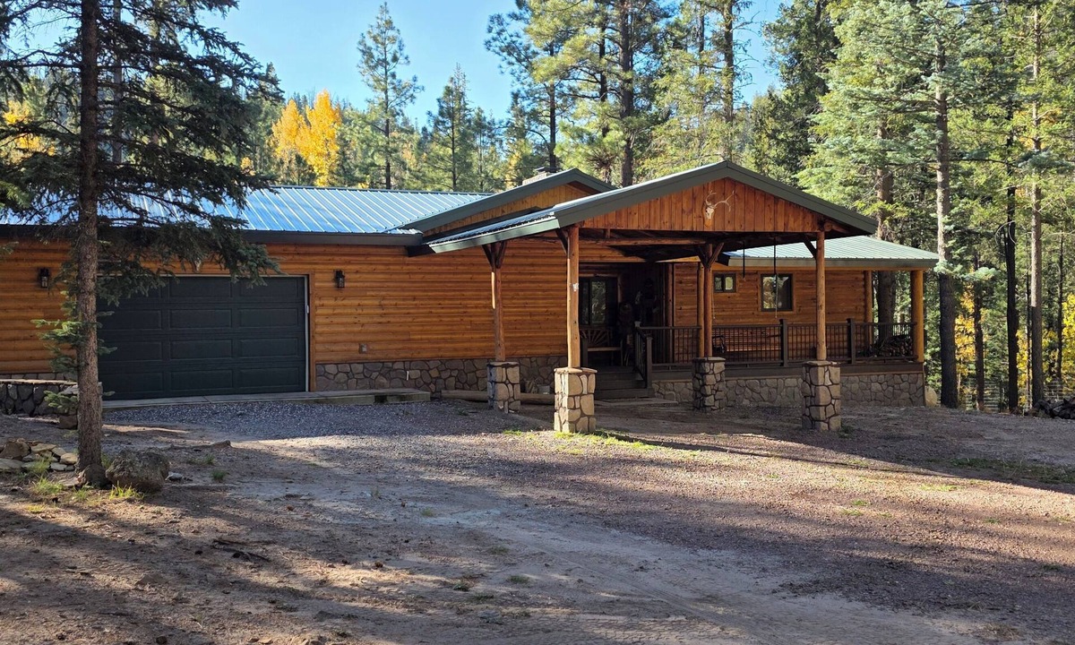 Alpine Cabin | Tree House View Cabin 3 Bedroom 3 Bath, Borders National Forest in Alpine AZ