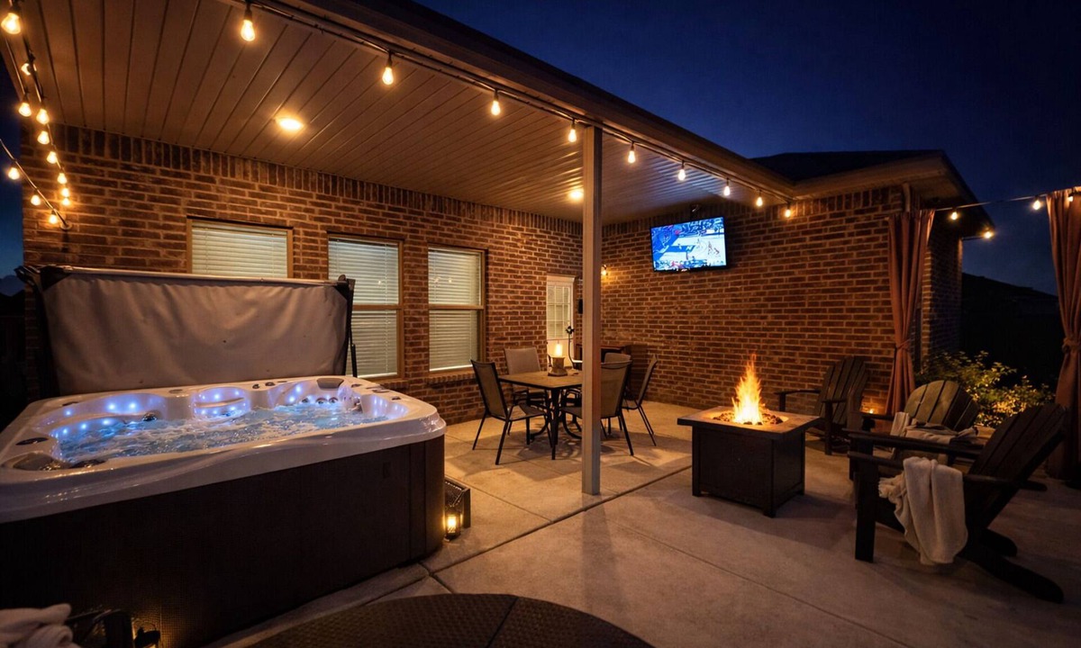 Lubbock House | West End Oasis | Hot Tub | Firepit
