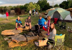Campsite #16 at Lake Godstone
