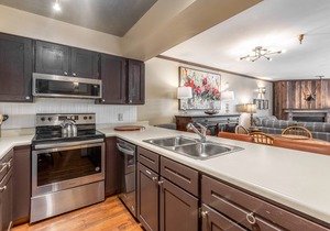 Ski Condo + Hot Tub Empire Coalition 202 Walk to Main + PC SKI 2B/2B