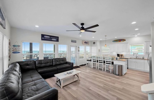 Port Bolivar House | 2 Beachfront Homes, 2 Heated Pools, 2 Hot Tubs, 2 Lifts, Pet Friendly, Sleeps 48