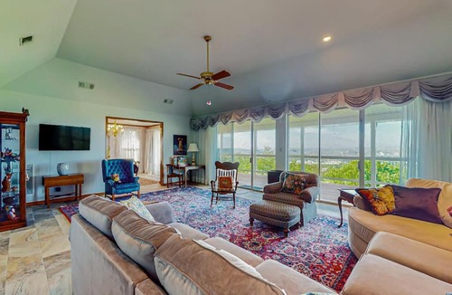 Kerrville House | 2-Story Home with Covered Patio, Balcony, Fireplace, Streaming, Great Views, W/D