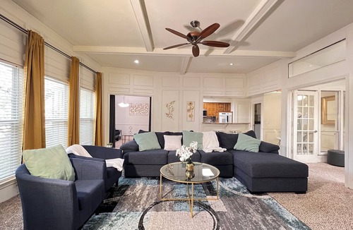 Plano House | 3-bedroom Family Sized home w/King Bd, Game Room + Lounge Room, Sleeps 8
