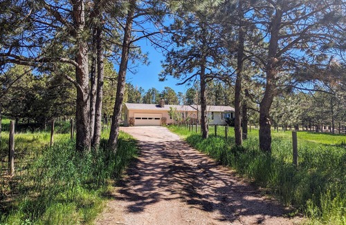 Colorado Springs House | 4BR/4Acre🌲Pine Ranch🌲Hot Tub🦌Fire Pit🦌Game Rm