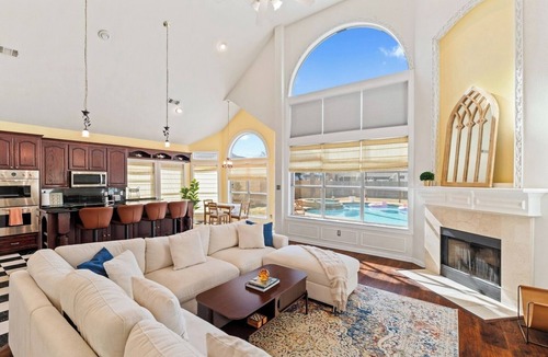 Grand Prairie House | 4BR Family Summer Escape Pool BBQ Game Sleeps 10