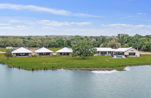 La Grange House | 5,000ft² Lakeside Getaway: Pool, Games, Hot Tub