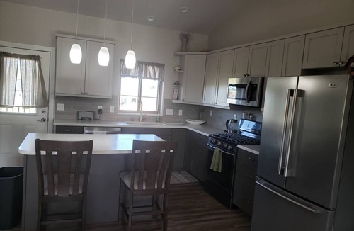 Whitewood House | 6 miles from Sturgis Peaceful newer home sleeps 10 and double car garage parking