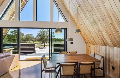 Ledbetter Cabin | A quiet A-frame escape in the Texas countryside, made for slowing down.