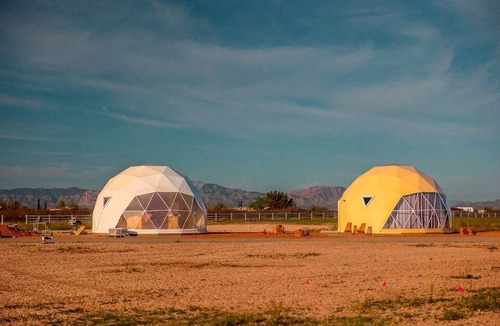 Willcox Cabin | Amazing Dome with the Greatest Desert Views Ever in Willcox, Arizona
