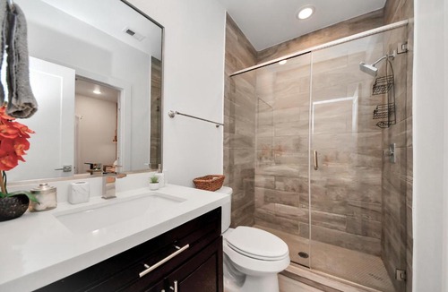 East Downtown Houston House | AMAZING ROOFTOP DOWNTOWN SKYLINE Views