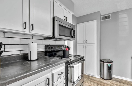 Central Arlington Apartment | Arlington 2BR | AT&T, Globe Life, 6 Flags, Parking