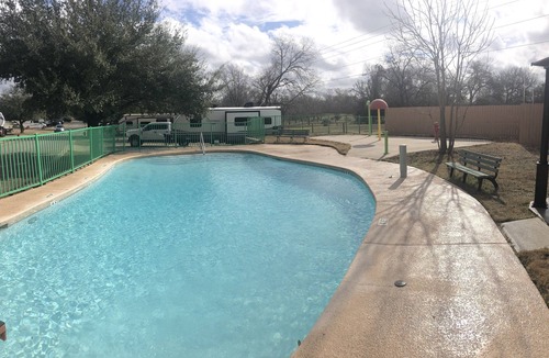 Bastrop House | Basin RV Resort Pool Apartment-Pet Free