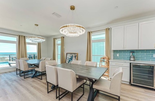 Mexico Beach House | Beachfront, 2nd level pool, 6Bd,7Ba, Sleep 20, Patio, fire pit.