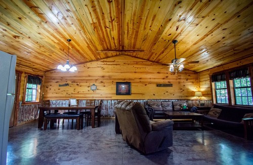 Board Camp Cabin | Bear Den|18Acres|Private Creek|Swim|Hiking|ATV Trails|Mtn Cabin