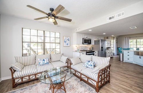 Cedar Lane House | Beautiful Home on Caney Creek w/Fishing Pier, Hot Tub, Fire Pit
