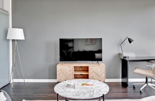 Wilburton Apartment | Bellevue 1BR w Gym WD nr Spring District SEA-411