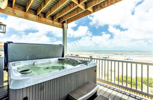 Surfside Beach House | Big Blue Beach House - Elevator, Hot Tub, Oceanfront!