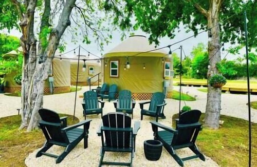 Woodway Apartment | Boho Bliss Yurt - Unit # 4
