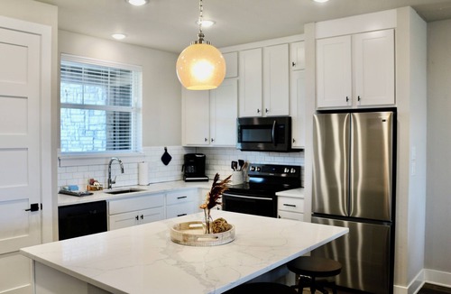 Graford Condo | Brand New- 1st Floor Possum Kingdom Lakefront Condo with Pool.