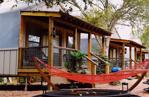 Seguin Cabin | Brand new waterfront Cabin with many amenities: Pool, hot tub & kayaking. - SG11