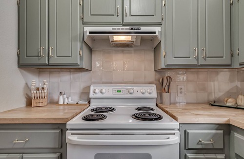 Mustang House | Brass & Bloom Retreat is a calm, cozy stay in a quiet neighborhood.