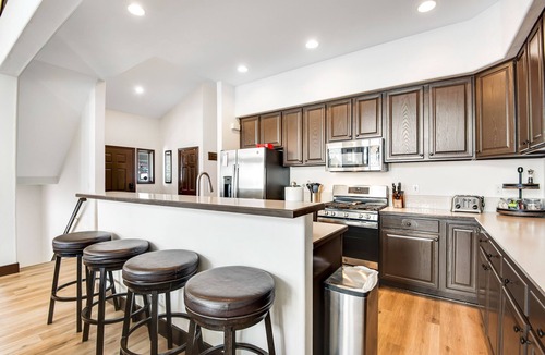 Peak 8 House | Bright mountain home with hot tub & fireplace, close to skiing & downtown