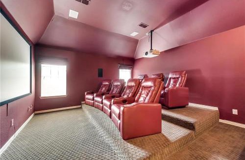 Rowlett House | Brittany House Pool, Arcade, Movie Theater