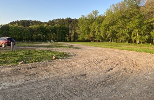Pine Ridge RV Rental | Brookside RV Retreat Site #2-Big Fork Creek Access-Near Wolf Pen Gap