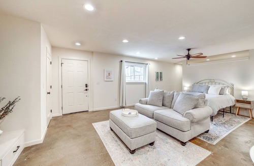 Owasso Apartment | Central & Modern Studio w/Workspace in Owasso!