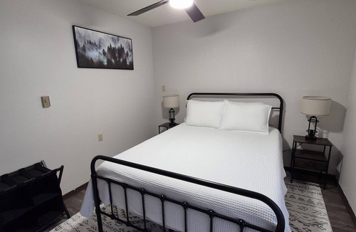 Bucklin Apartment | Charming 1-bedroom apartment on the edge of Bucklin with AC & wifi.