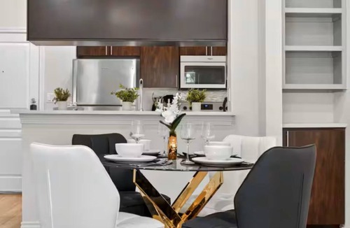 Cityplace Apartment | Charming 2BR Retreat Steps from Katy Trail