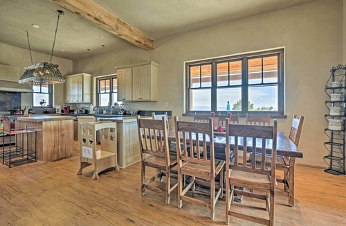 Cerrillos House | Charming Mountain Estate w/Views + Fire Pit!