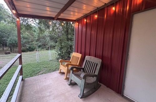Lake Whitney Apartment | Charming Red Cottage Escape in Clifton, Tx near the boarder of Lake Whitney.