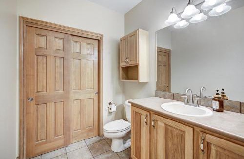 Willow Grove House | Charming Riverfront Condo with Loft on Blue River