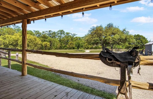 Medina House | Charming Riverside Cabin Escape with Outdoor Relaxation Spaces in Medina, Texas