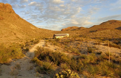 Brewster County Cabin | Cheerful Rock Cabin on Terlingua Ranch