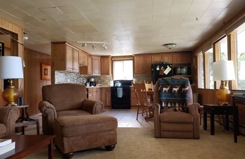 Twin Lakes House | Classic Waterfront Lake House in Northern Idaho; Dock, Beach & Sunset Views