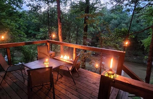 Boswell House | Cliffside at Piney Falls - Creek Access - Sweeping Views