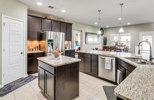 Leander House | Covered Patio + Yard: Spacious Leander Home!