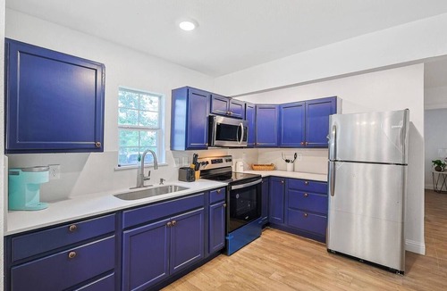 Dallas House | Cowboy Blue Star 4BR | 2 Mi To Fair Park & DT