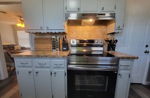 Lawton House | Cozy 3-bedroom house with central A/C and WiFi centrally located in Lawton