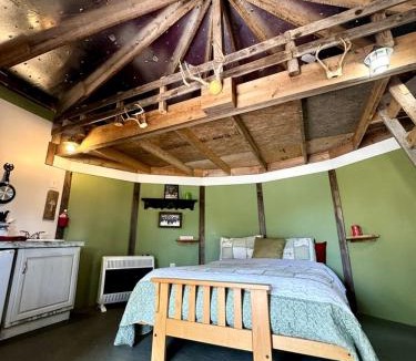 Mountain Home Other | Cozy Glamping Yurt with Wildlife Views near Mountain Home, Texas