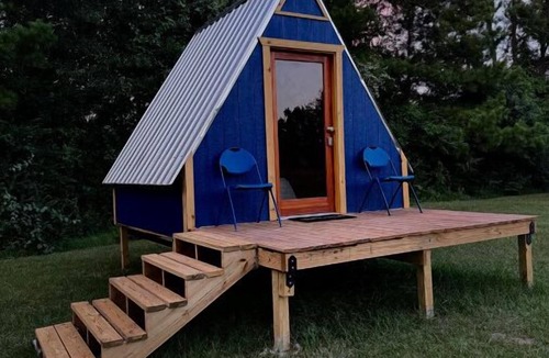 Coldspring House | Cozy Nature A-frame: AC, Heating, Electricity in Coldsprings