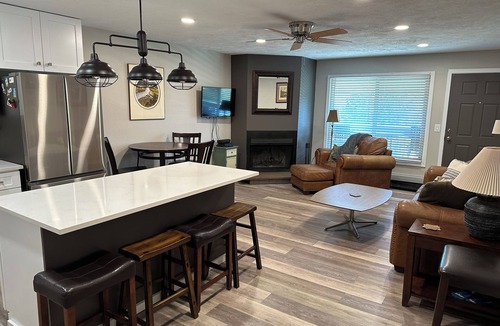 Fraser Condo | Cozy Top Floor Unit, Mountain Views, Sunsets with Biking and Hiking Trail Access