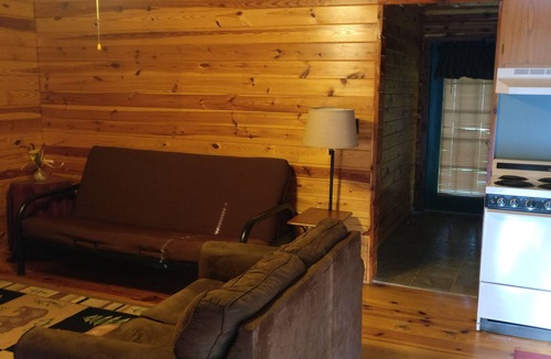 Mountain Pine Cabin | COZY UNIT #2 WATERFRONT LOG CABIN