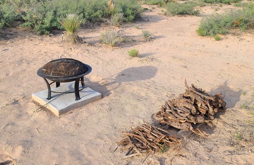 Salt Flat RV Rental | Cozy Yurt. Queen Bed. Guadalupe Mountain View
