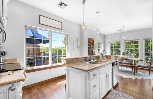 Medicine Park House | Creekside Retreat with Hot Tub, Walk to Downtown Medicine Park, Sleeps 12
